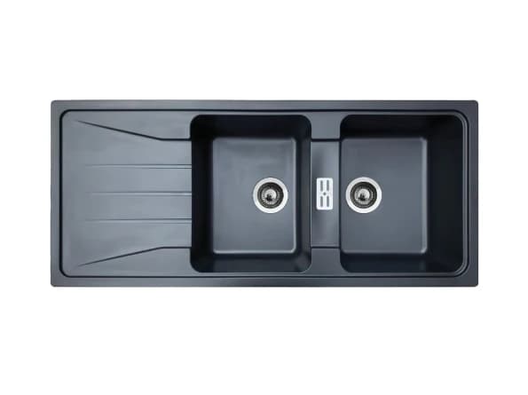 سینک ظرفشویی گرانیتی میکس پلاس مدل SG105 دو لگنه توکار